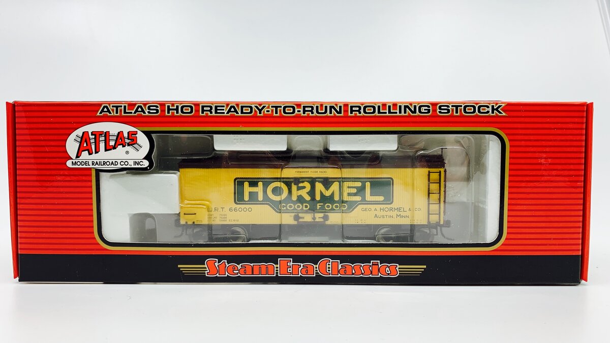 Atlas 6105-1 HO Hormel 36' Wood Refrigerator Car LN/Box