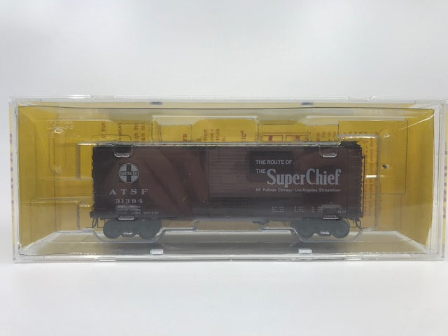 Kadee 4055 HO Scale ATSF Super Chief 40' PS-1 Boxcar w/Scale Coupler #31394 LN/Box