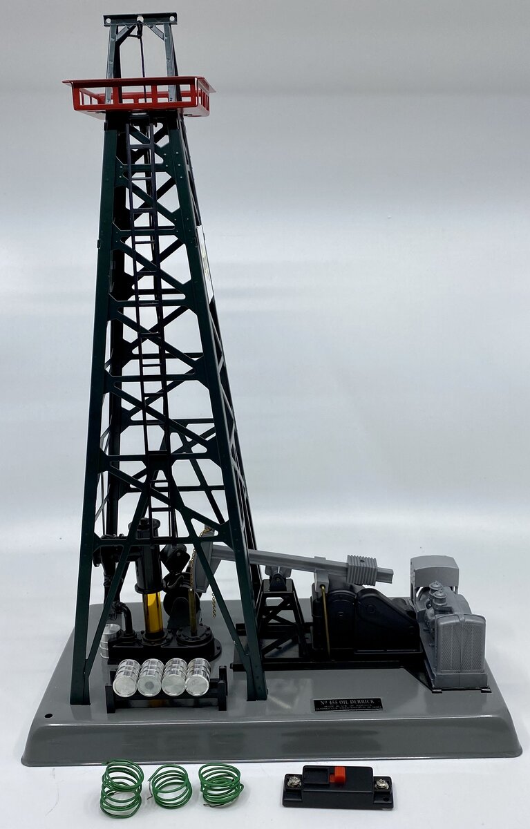 Lionel 6-12944 O Gauge 455 Sunoco Animated Oil Derrick EX/Box