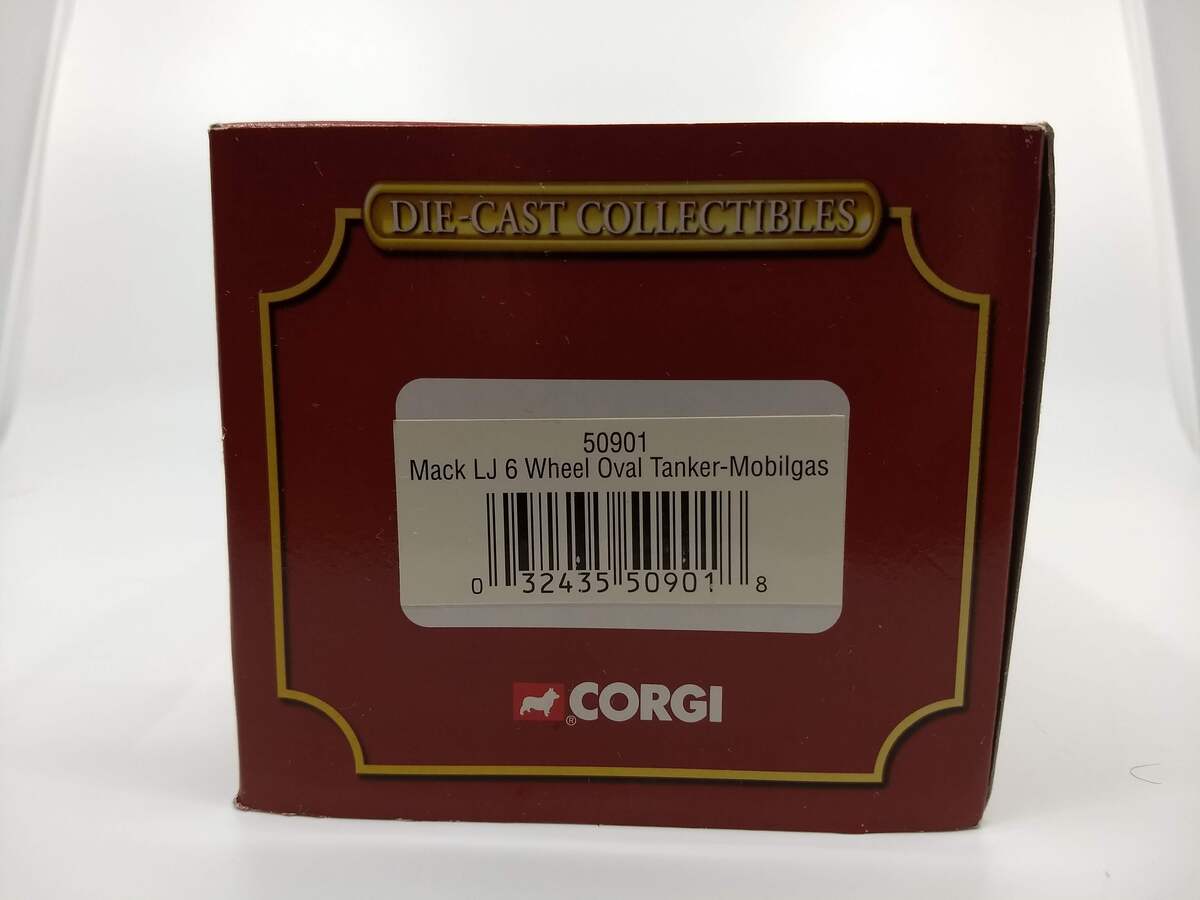 Corgi 50901 1:50 Scale Mobilgas Mack LJ 6-Wheel Oval Tanker
