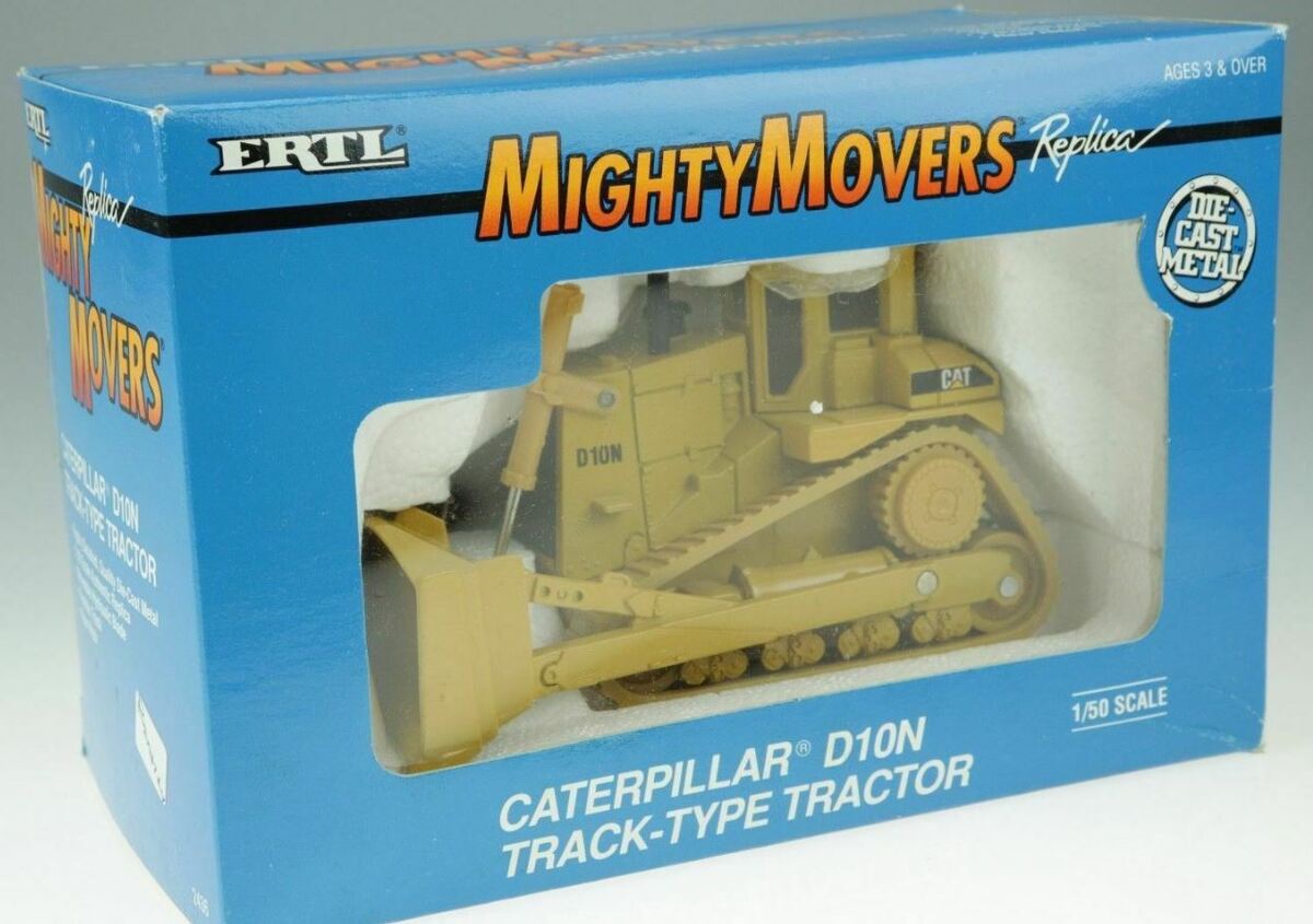 Ertl 2436 1:50 Scale Caterpillar D10N Track Type Tractor LN/Box