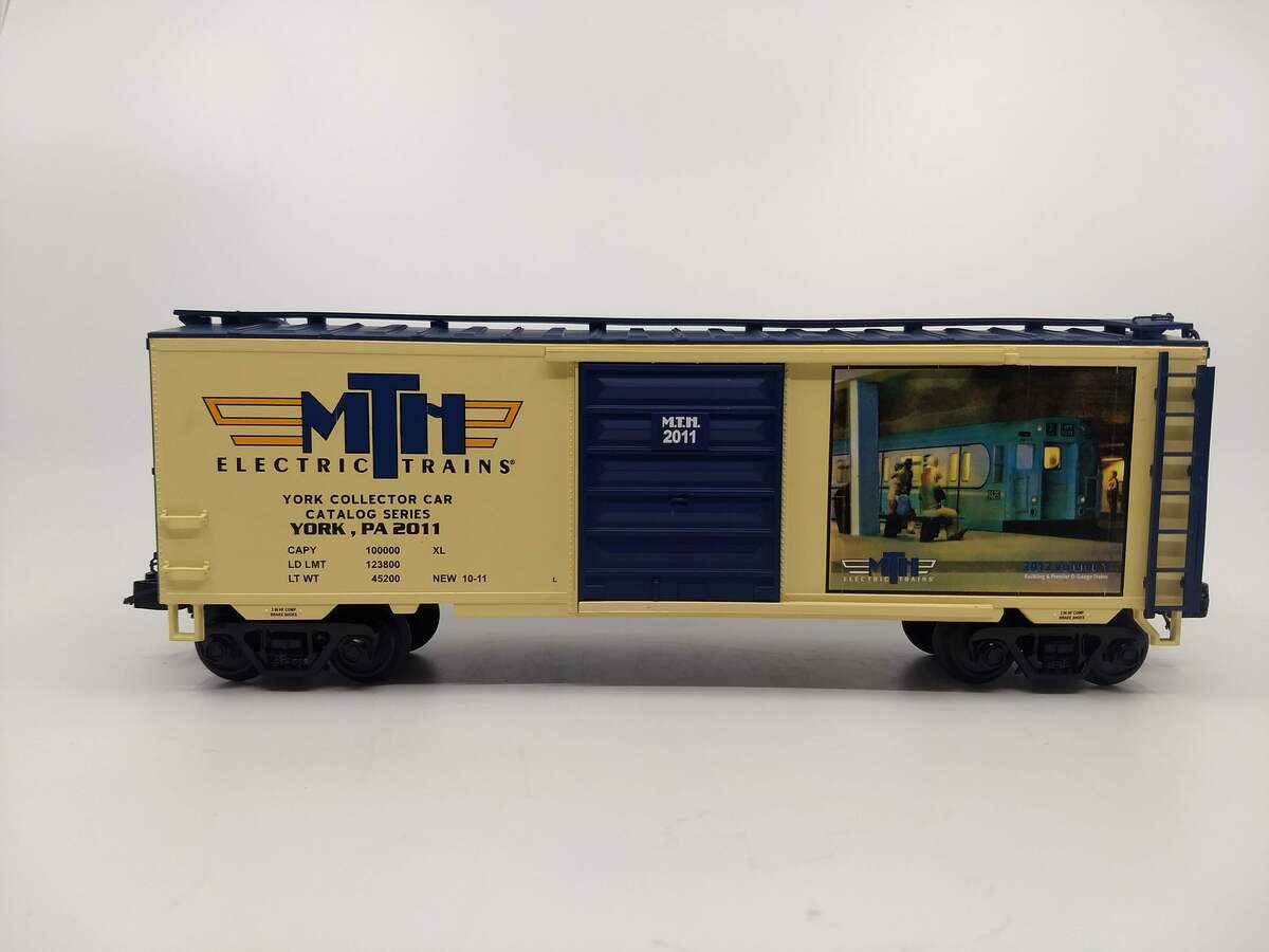 MTH 20-93542 O Gauge TCA Fall York 2011 40' Box Car MT/Box