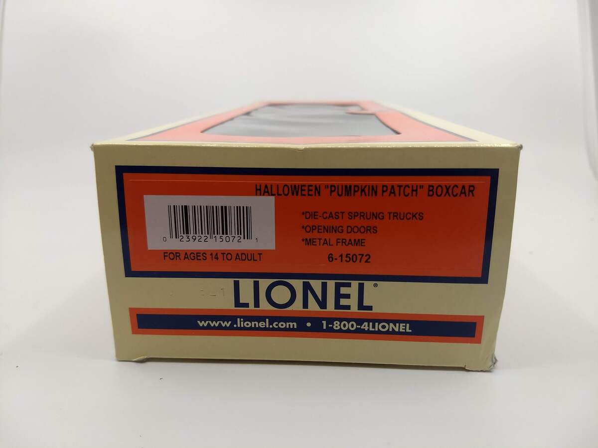 Lionel 6-15072 O Gauge Halloween Boxcar NIB