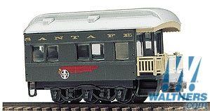 Walthers 932-16 HO Scale Santa Fe Passenger Car "Oscar