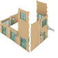 Walthers 933-3731 HO Cornerstone Modulars Small Walls w/Single Large Window NIB
