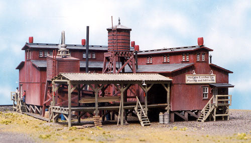 BTS 28225 HO Scale Limited Edition McCabe Lumber Co. Planing Shed Laser-Cut Kit