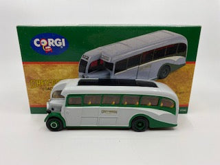 Corgi 97180 1:50 Scale Grey Green AEC Regal Coach