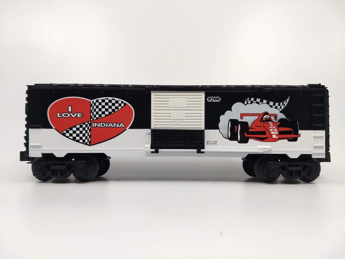 Lionel 6-19952 O Gauge I Love Indiana Boxcar #9700 LN/Box
