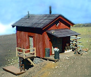 BTS 28245 HO Scale McCabe Lumber Co. Pump House Laser-Cut Model Building Kit
