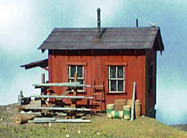 BTS 28245 HO Scale McCabe Lumber Co. Pump House Laser-Cut Model Building Kit