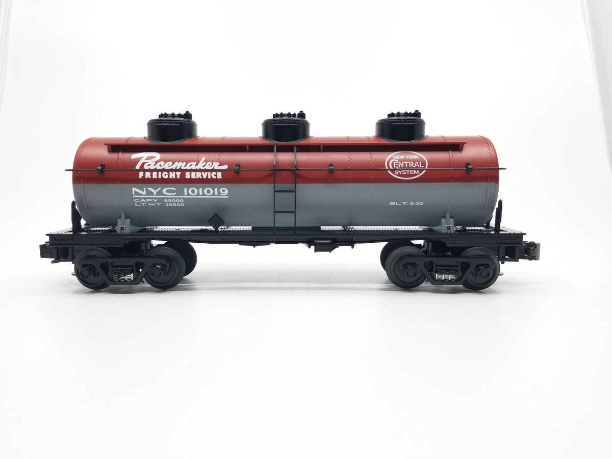 MTH 30-7332 O New York Central 3 Dome Tank Car #101019 LN/Box