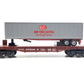 MTH 30-7014D O Gauge New York Central Flat Car w/Trailer #506098 EX/Box