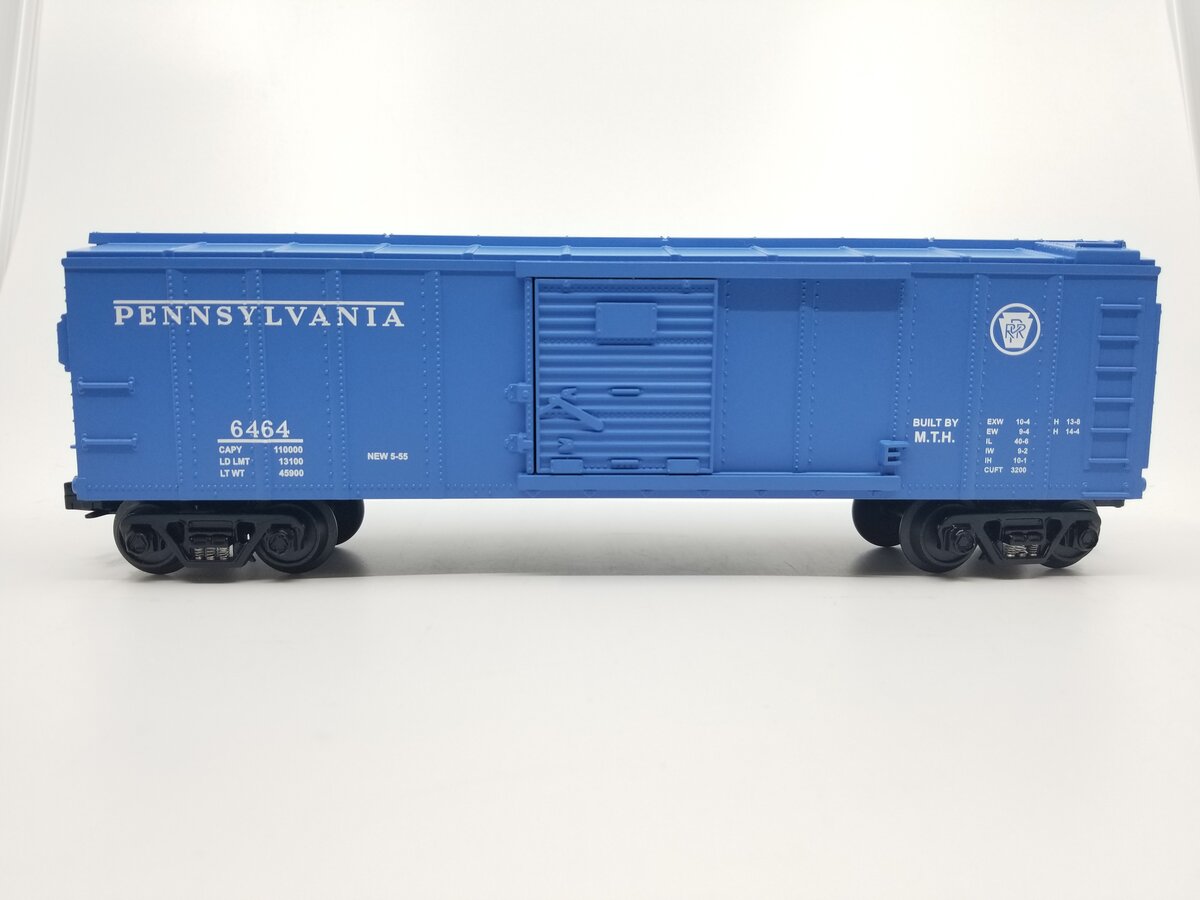 MTH 30-74035 O Gauge Pennyslvania Railroad Boxcar #6464 LN/Box