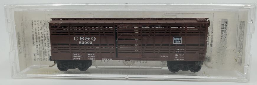 Micro-Trains 03500130 N CB&Q 40' Despatch Stock Car #52002 LN/Box