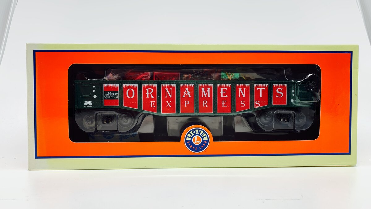 Lionel 6-26612 O Christmas Gifts Gondola LN/Box