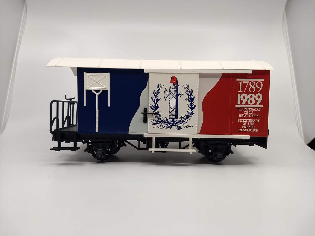 LGB 4028FR G Scale 1789-1989 French Revolution Bicentenial Boxcar LN/Box