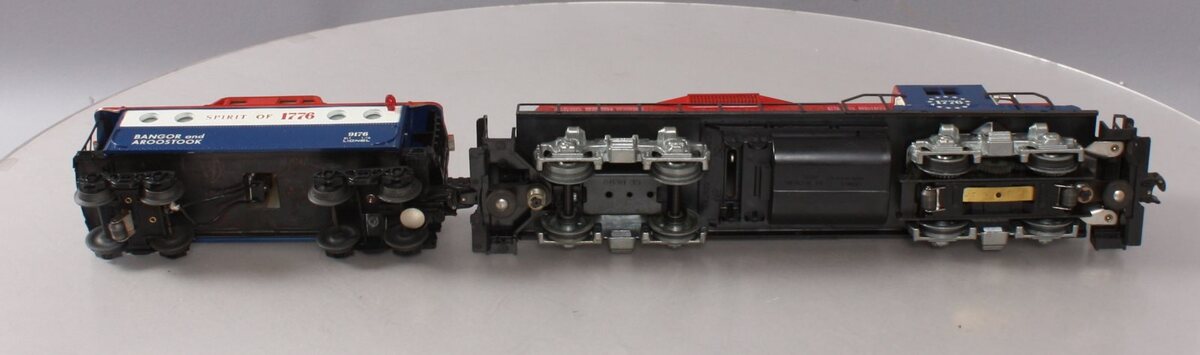 Lionel 6-8665 O Gauge BAR Jeremiah O' Brien GP-9 Diesel Locomotive & Caboose LN/Box