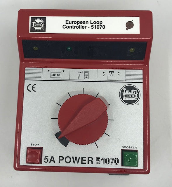 LGB 51070 5 Amp High Power Analog Powerpack & Throttle