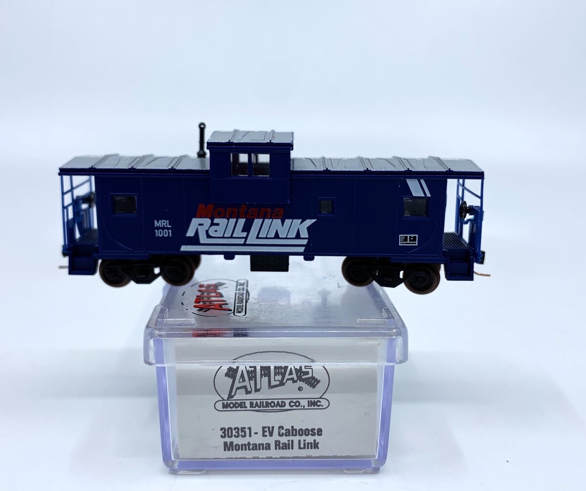 Atlas 30351 N Montana Rail Link EV Caboose #1001 LN/Box
