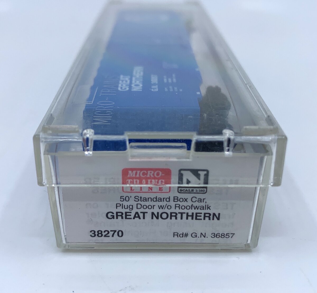 Micro-Trains 03800270 N Great Northern 50' Steel Plug Door Boxcar #36857