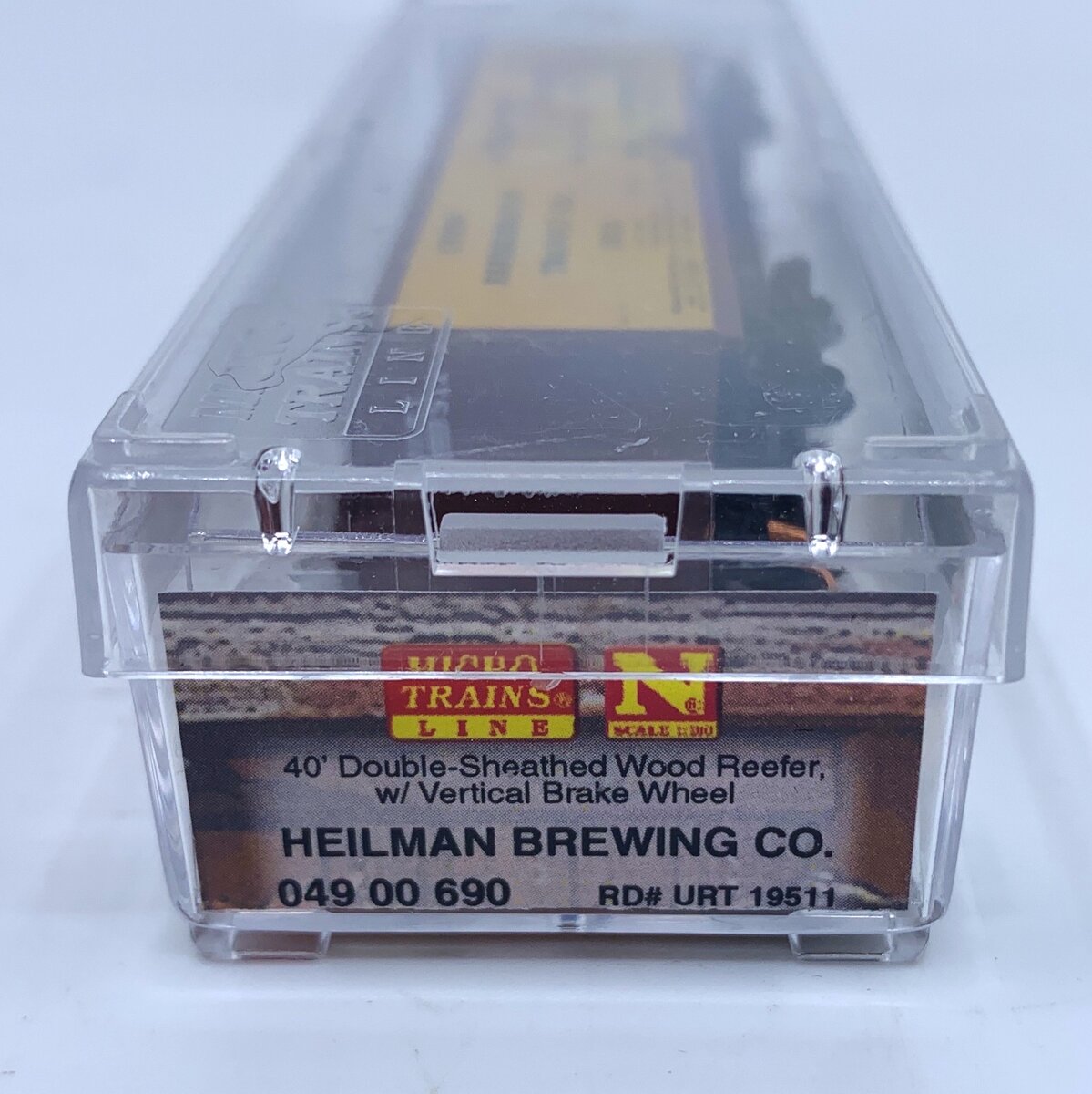 Micro-Trains 04900690 N Heileman's Brewery 40' Double Sheathed Reefer #19511