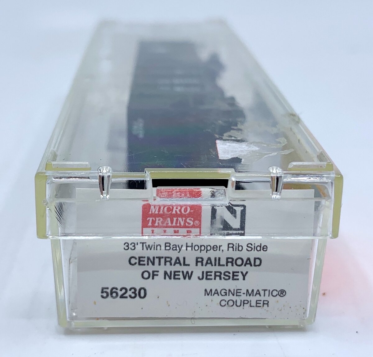 Micro-Trains 05600230 N Central of New Jersey 33'  Rib Side Hopper #60747 LN/Box