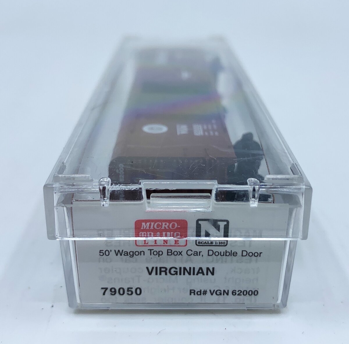 Micro-Trains 07900050 N Virginian 50' Double Door Wagon Top Boxcar #62000