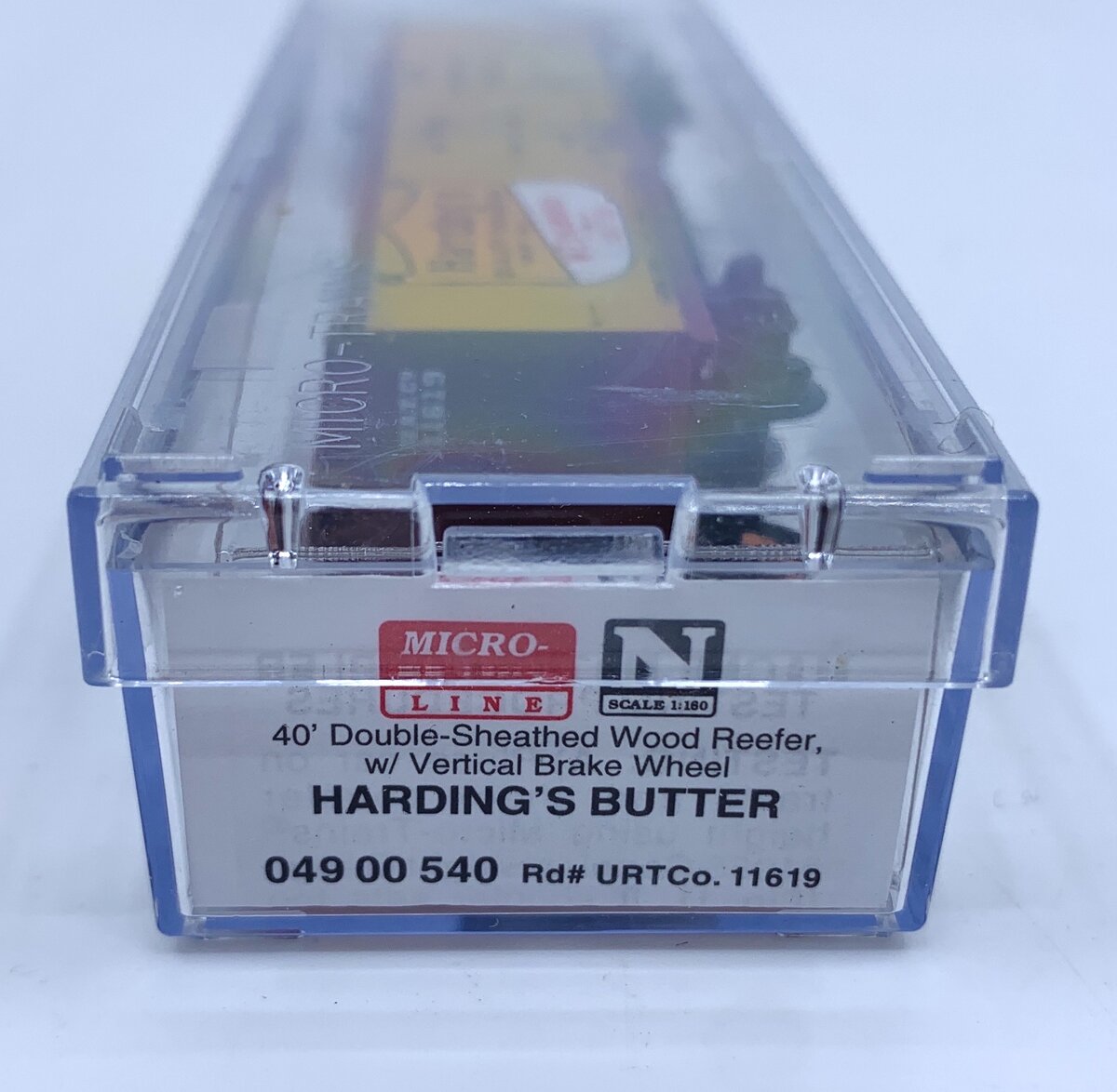 Micro-Trains 04900540 N Harding's Butter 40' Double Sheathed Wood Reefer #11619
