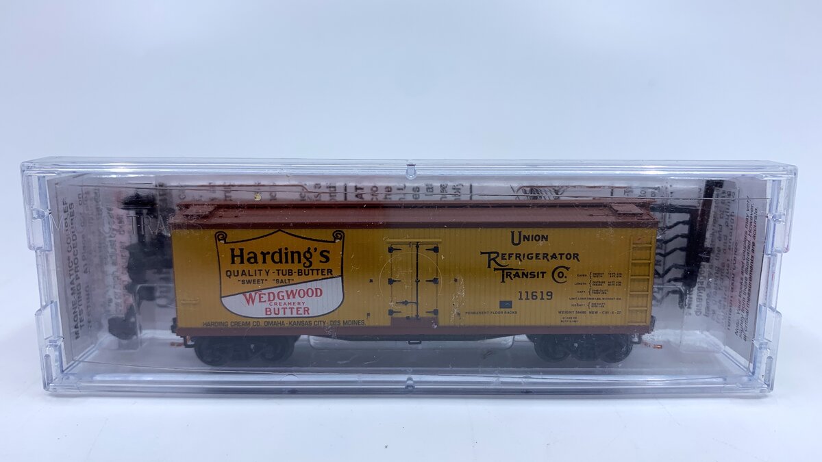 Micro-Trains 04900540 N Harding's Butter 40' Double Sheathed Wood Reefer #11619