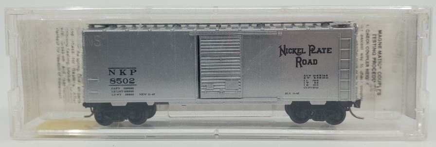 Micro-Trains 02000006 N Nickel Plate Road 40' Standard Single Door Boxcar #8502 LN/Box