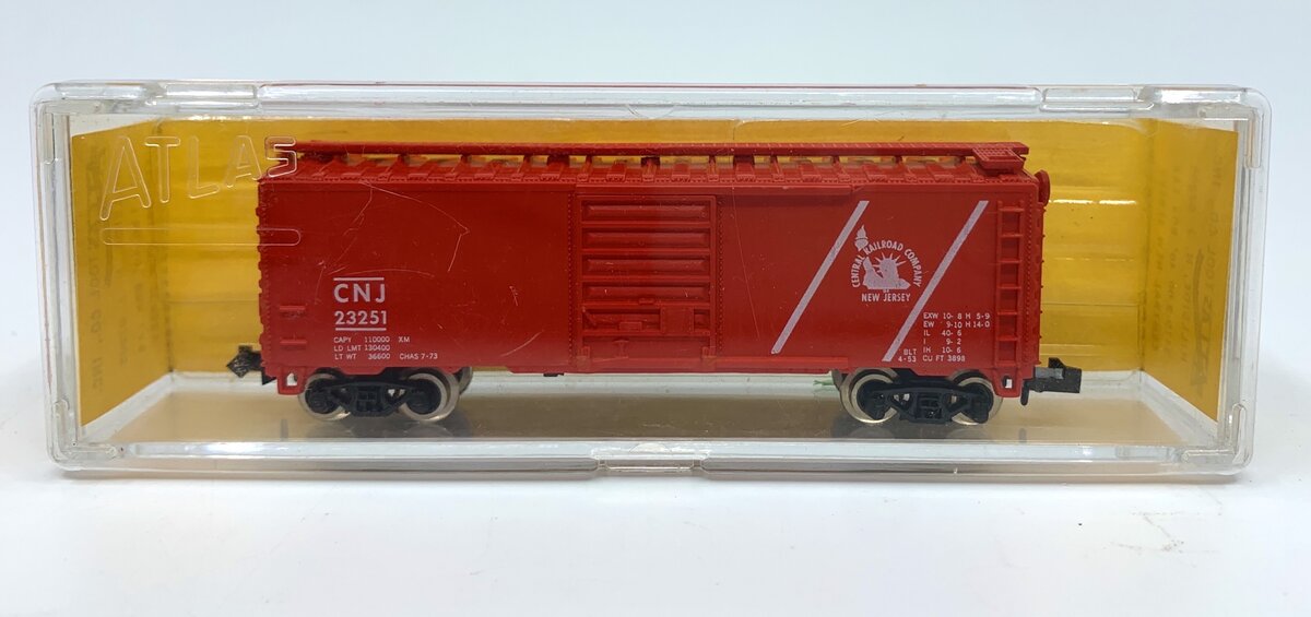 Atlas 3410 N Central New Jersey 40' Boxcar #23251 LN/Box