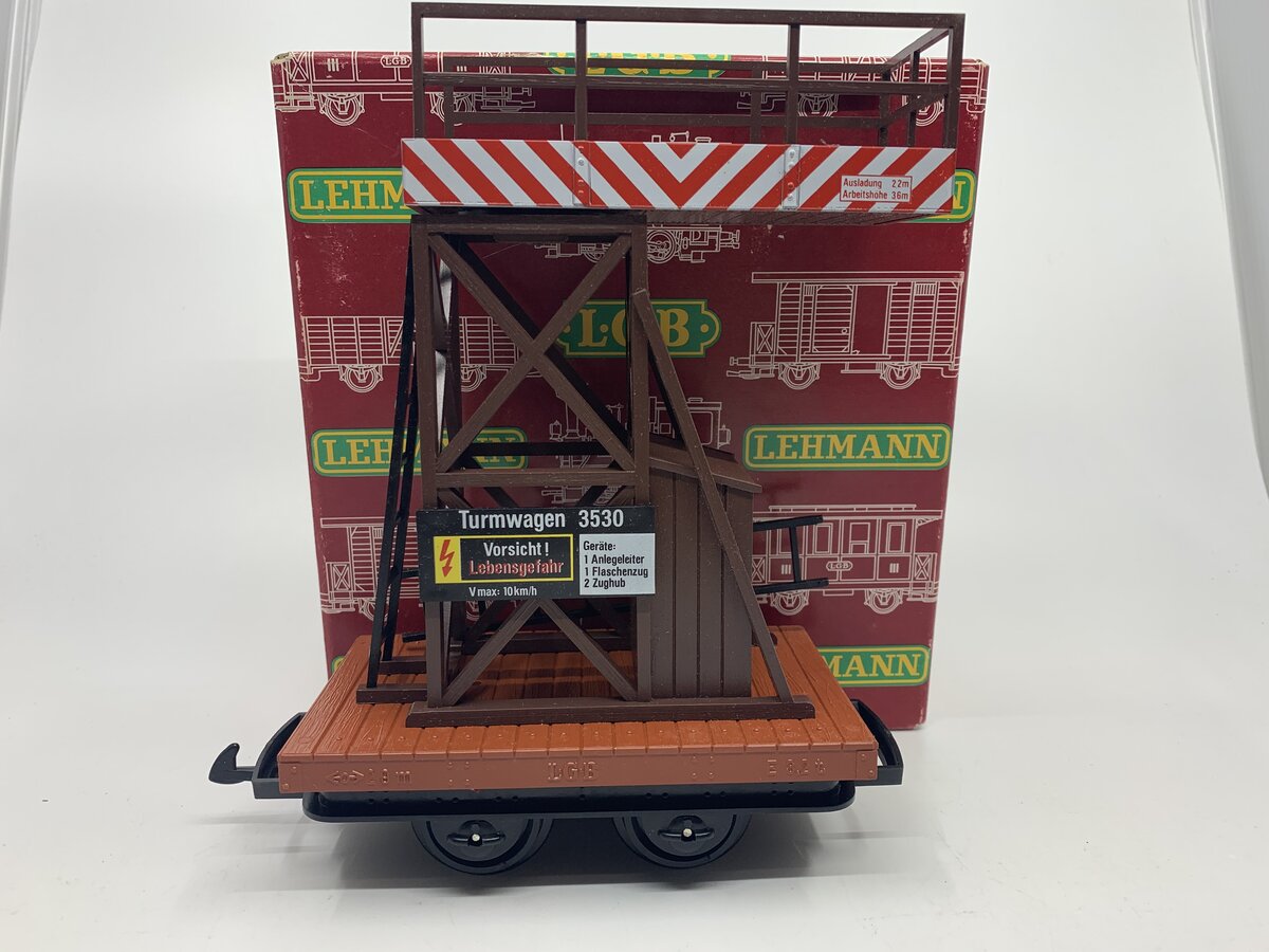 LGB 3530 G Scale Platform Maintenance Car LN/Box