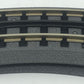 MTH 40-1022-2 RealTrax O31 Half Curve Track (Pack of 2)