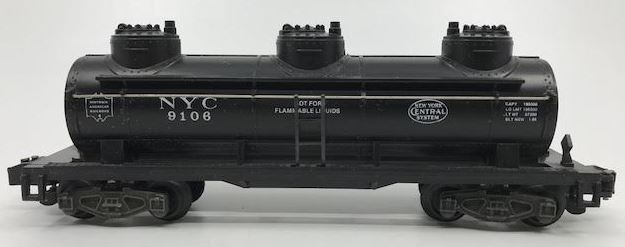 American Flyer 4-9106 S Gauge New York Central Triple Dome Tank #9106[High-Rail] NIB