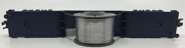 American Flyer 6-48531 S Scale Chessie Flatcar with Cable Reel