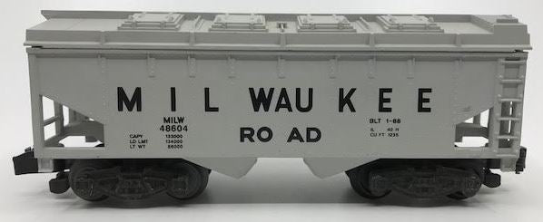 American Flyer 6-48604 S Gauge Milwaukee Road Covered Hopper #48604 LN/Box
