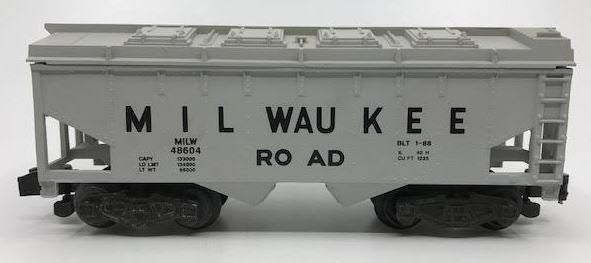 American Flyer 6-48604 S Gauge Milwaukee Road Covered Hopper #48604 LN/Box