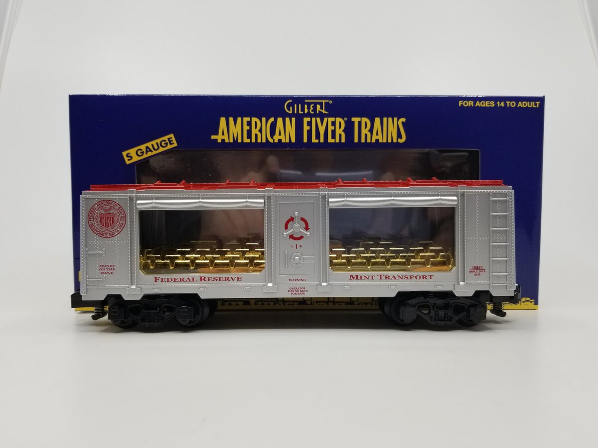 American Flyer 6-48854 S Boston Federal Reserve Mint Car NIB