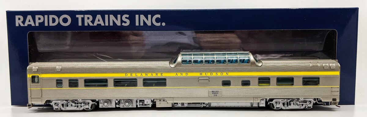 Rapido Trains 116023 HO Delaware & Hudson Budd Mid-Train Dome Bluff Point