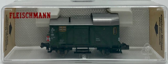 Fleischmann 8301 N Deutsche Bundesbahn Green Caboose LN/Box