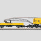 Marklin 8657 Z German Federal Railroad DB Low Side Car & Crane Car