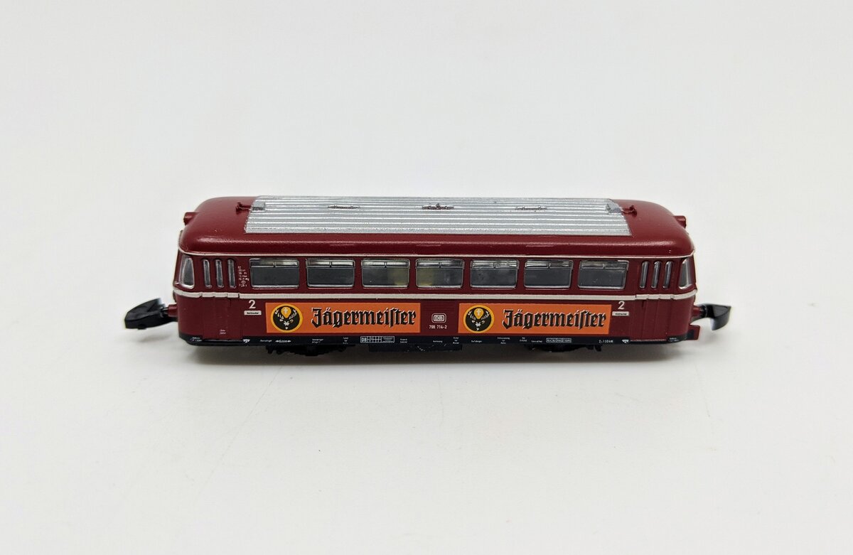 Marklin 8831 Z Scale Jagermeister DB798 Powered Railbus – Trainz