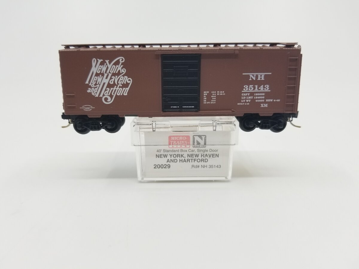 Micro-Trains 02000029 N Scale New York New Haven & Hartford Box Car #35143