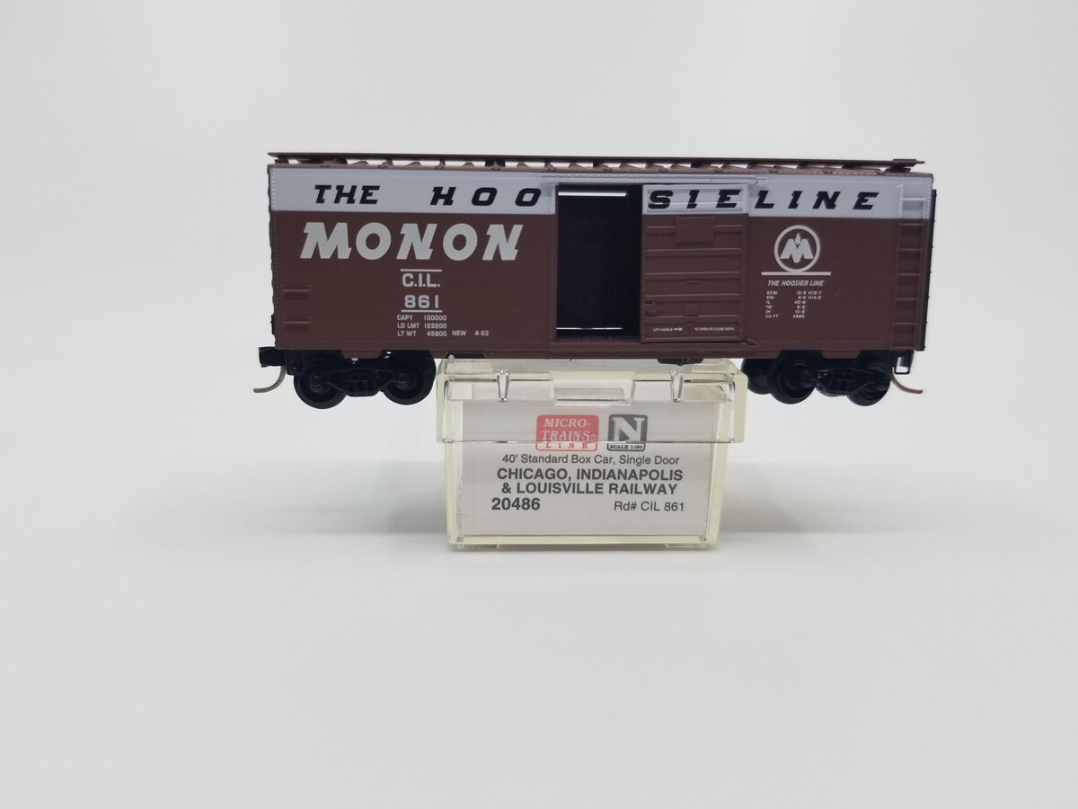 Micro-Trains 02000486 N CIL 40' Standard Single Door Boxcar #861