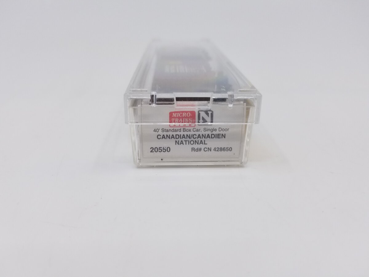 Micro-Trains 02000550 N Canadian National 40' Single Door Boxcar #428650
