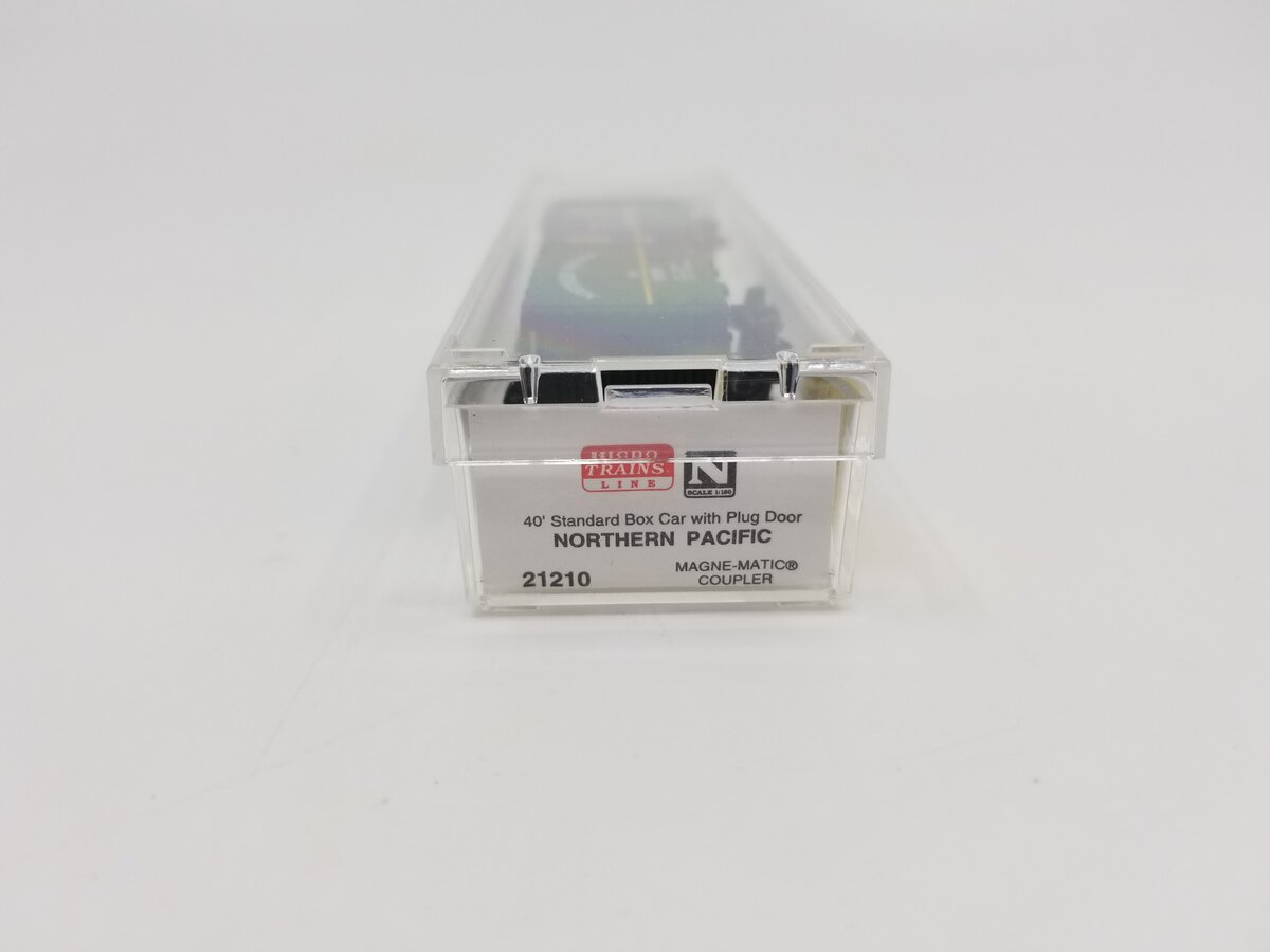 Micro-Trains 02100210 N Northern Pacific 40' Standard Plug Door Boxcar #98585