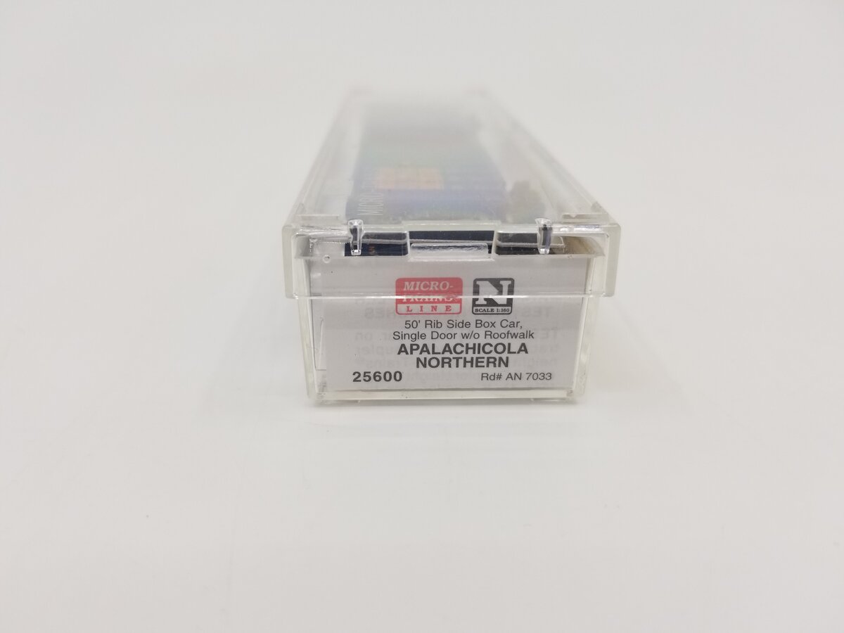 Micro-Trains 02500600 N Apalachicola Northern 50' SD Ribside Boxcar #7033 LN/Box