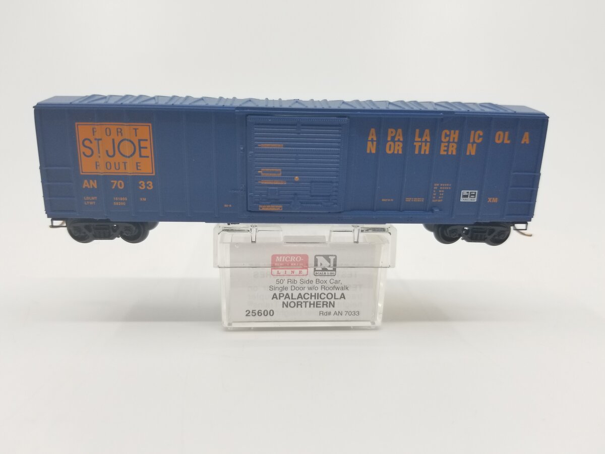Micro-Trains 02500600 N Apalachicola Northern 50' SD Ribside Boxcar #7033 LN/Box