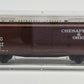 Micro-Trains 03910070 N C&O 40' Single Door Double Sheathed Boxcar #84827 LN/Box