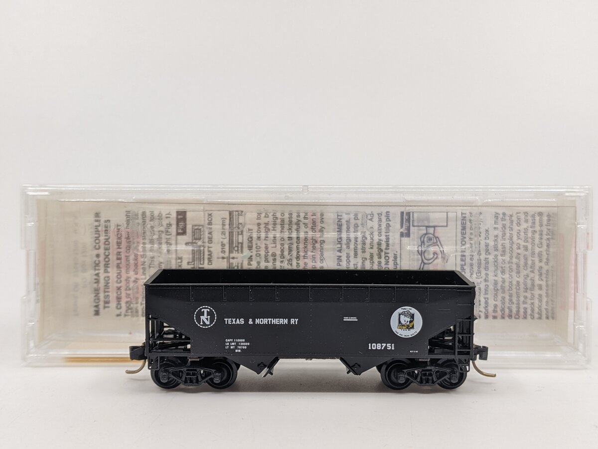 Micro-Trains 05500350 N Texas & Northern 33' Twin Bay Offset Side Hopper #108751 LN/Box